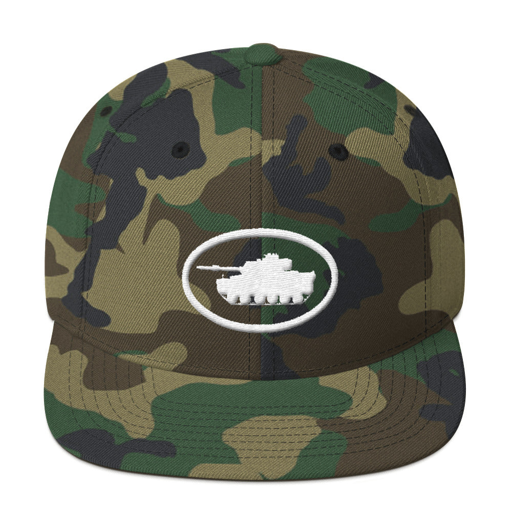 No Limit Forever logo - Camo Snapback Hat